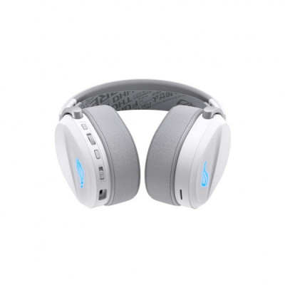 Навушники ASUS ROG Pelta RGB Wireless White (90YH0410-BHUA10)
