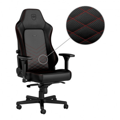 Крісло ігрове Noblechairs Hero Black/Red (NBL-HRO-PU-BRD)