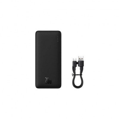 Батарея універсальна Baseus Airpow 30000mAh 20W PD/3.0, QC/3.0, black (PPQD090101) Батарея універсальна Baseus Airpow 30000mAh 20W PD/3.0, QC/3.0, black (PPQD090101)
