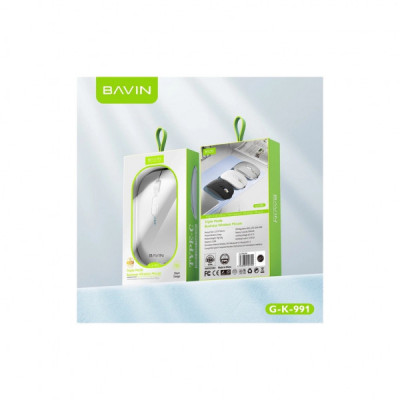 Мишка BAVIN G-K-991 RGB Wireless/Bluetooth Black (G-K-991-BK)