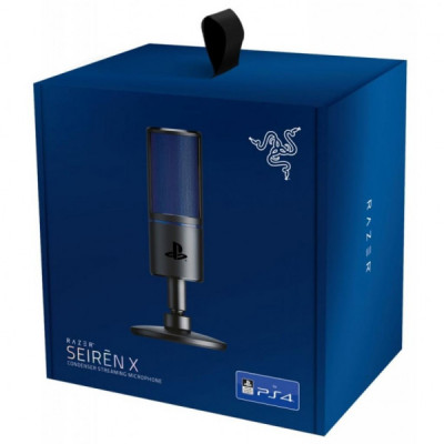 Мікрофон Razer Seiren X PS4 Black/Blue (RZ19-02290200-R3G1)