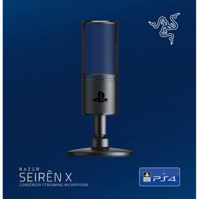 Мікрофон Razer Seiren X PS4 Black/Blue (RZ19-02290200-R3G1)