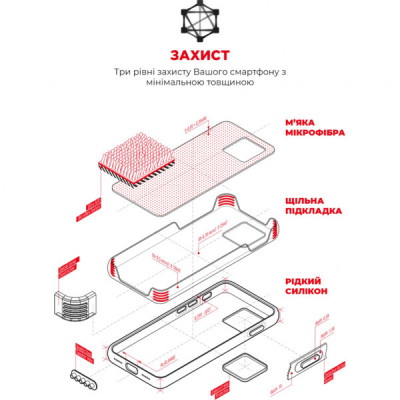 Чохол до мобільного телефона Armorstandart ICON2 Case Apple iPhone 11 Red (ARM60563)