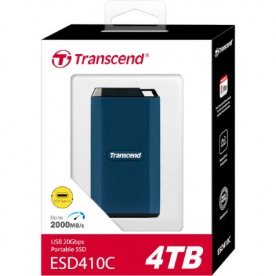 Накопичувач SSD USB Type-C 4TB ESD410C Transcend (TS4TESD410C)