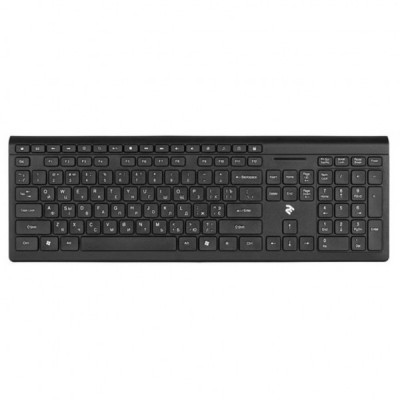 Клавіатура 2E KS210 Slim Wireless Black (2E-KS210WB)