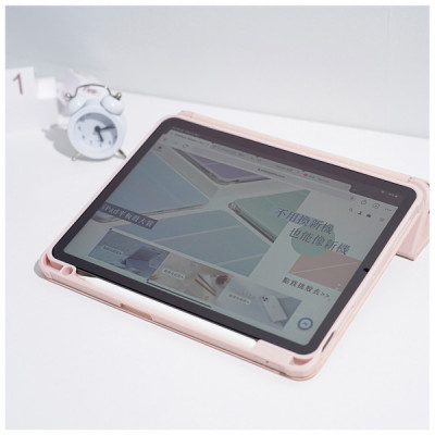 Чохол до планшета BeCover Magnetic 360 Rotating mount Apple Pencil Apple iPad 10.9" 2022 Pink (708507)