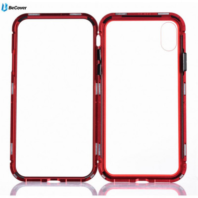 Чохол до мобільного телефона BeCover Magnetite Hardware iPhone X Red (702694)