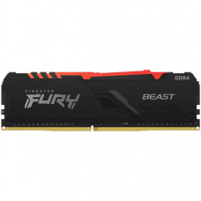 Модуль пам'яті для комп'ютера DDR4 32GB 3600 MHz Fury Beast RGB Kingston Fury (ex.HyperX) (KF436C18BB2A/32)