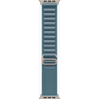 Смарт-годинник Apple Watch Ultra 3 GPS + Cellular 49mm Natural Titanium Case with Light Blue Alpine Loop - Medium (MEWM4QP/A)