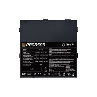 Блок живлення Lian Li 650W RB0650B (G9P.RB0650B.B000.EU)