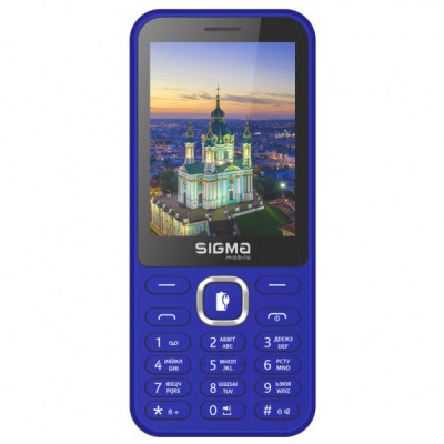 Мобільний телефон Sigma X-style 31 Power Type-C Blue (4827798855027)