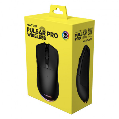 Мишка Hator Pulsar 2 PRO Wireless Black (HTM-530)