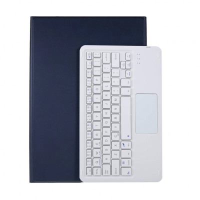 Чохол до планшета BeCover Keyboard+TouchPad Apple iPad Air 13" M2/M3 (2024/2025) Deep Blue (712602)