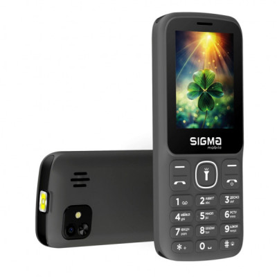 Мобільний телефон Sigma X-style 242 LUCKY Grey (4827798792926) Мобільний телефон Sigma X-style 242 LUCKY Grey (4827798792926)