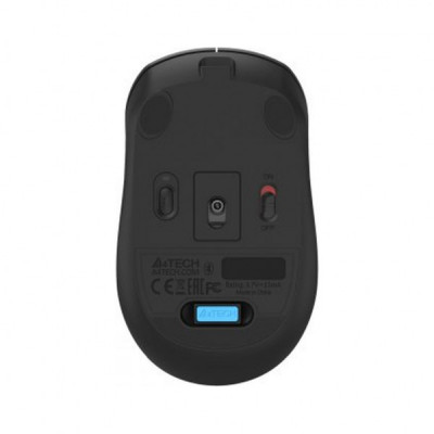 Мишка A4Tech FB26CS Air2 Wireless/Bluetooth Smoky Grey (4711421999090)