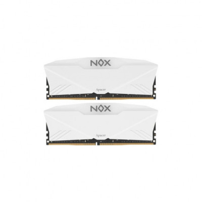 Модуль пам'яті для комп'ютера DDR4 32GB (2x16GB) 3600 MHz NOX RGB White Apacer (AH4U32G36C25YNWAA-2)