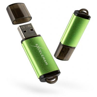 USB флеш накопичувач eXceleram 32GB A3 Series Green USB 2.0 (EXA3U2GR32)