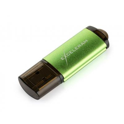 USB флеш накопичувач eXceleram 32GB A3 Series Green USB 2.0 (EXA3U2GR32)