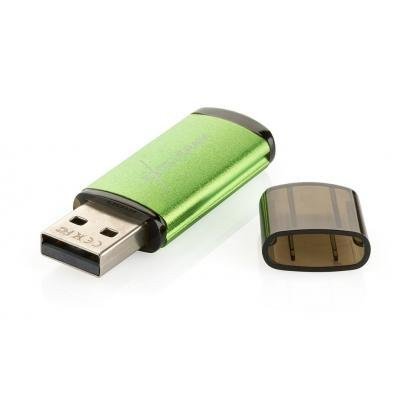 USB флеш накопичувач eXceleram 32GB A3 Series Green USB 2.0 (EXA3U2GR32)