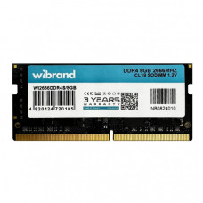 Модуль пам'яті для ноутбука SoDIMM DDR4 8GB 2666 MHz Wibrand (WI2666DDR4S/8GB)