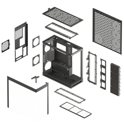 Корпус для ПК HAVN HS 420 Base Edition Black (HVN-CA-HS420-06) Корпус для ПК HAVN HS 420 Base Edition Black (HVN-CA-HS420-06)