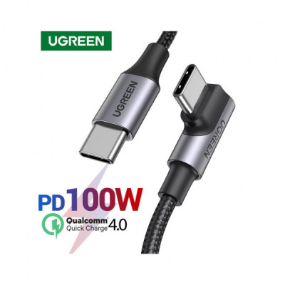 Дата кабель USB 2.0Type-C to Type-C 2.0m 100W US334 Black Ugreen (70645)