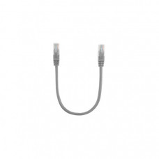 Патч-корд 0.25м, RJ-45, Cat.5e, CU, мідь, сірий Ritar (PCR-CU/0.25G / 00219)