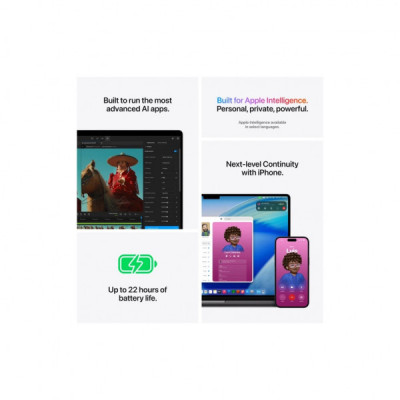 Ноутбук Apple MacBook Pro 16 A3429 M5 Max Space Black (MGED4UA/A) Ноутбук Apple MacBook Pro 16 A3429 M5 Max Space Black (MGED4UA/A)