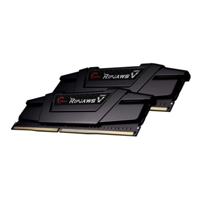 Модуль пам'яті для комп'ютера DDR4 64GB (2x32GB) 3600 MHz Ripjaws V G.Skill (F4-3600C16D-64GVK)