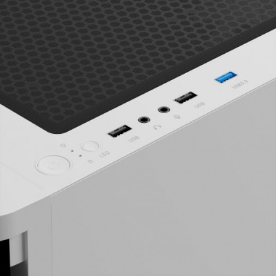 Корпус Gamdias TALOS E3 CG WH (4711514501209)