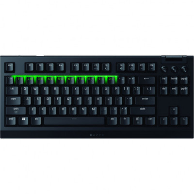 Клавіатура Razer BlackWidow V4 Low-Profile TKL Wireless/Bluetooth/USB Green switch UA Black (RZ03-05450500-R3M1) Клавіатура Razer BlackWidow V4 Low-Profile TKL Wireless/Bluetooth/USB Green switch UA Black (RZ03-05450500-R3M1)