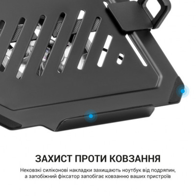 Підставка до ноутбука OfficePro для кронштейнів VESA 75x75,100x100 +RGB (LH474B)