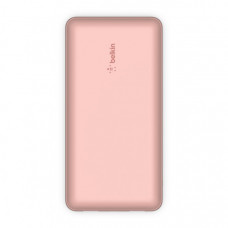 Батарея універсальна Belkin 20000mAh 15W, Dual USB-A, USB-C Rose Gold (BPB012BTRG)