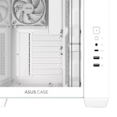 Корпус для ПК ASUS A32 Plus White Tempered Glass (90DC00S3-B19000)