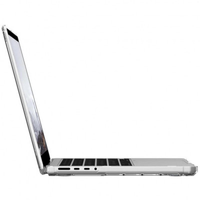 Чохол до ноутбука Uag 14" Apple MacBook Pro 14" 2020-2022 Lucent, Ice/Black (134001114340)