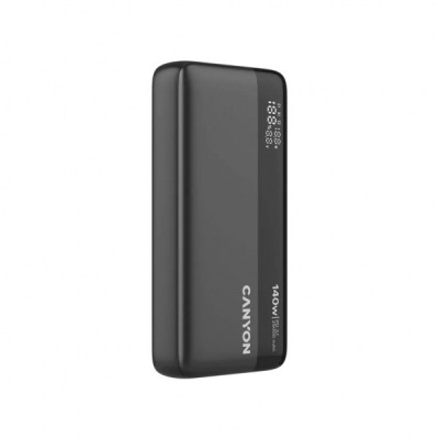 Батарея універсальна Canyon PB-240 25000mAh, PD3.1/140W, PPS, QC3.0, AFC & SCP, Digital Display (CNS-CPB240)