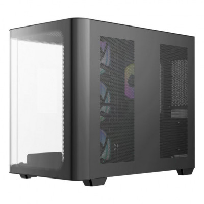 Корпус для ПК OCYPUS IOTA C70 BK CURVE ARGB DIGITAL (IOTA-C70-BKD400CD-GL)