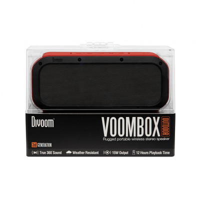 Акустична система Divoom Voombox-outdoor (3gen) Red (2000029484018)