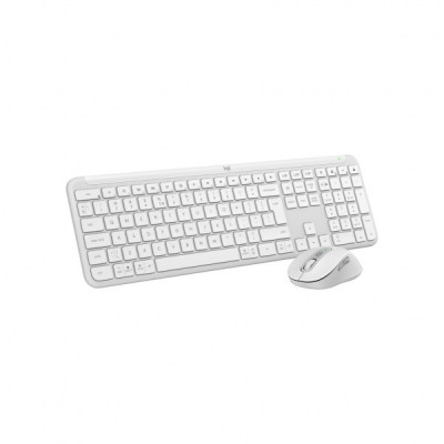 Комплект Logitech MK950 Bluetooth/Wireles UA Off-White (920-012491)