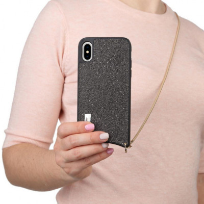 Чохол до мобільного телефона BeCover Glitter Apple iPhone X/Xs Gray (703643) (703643)