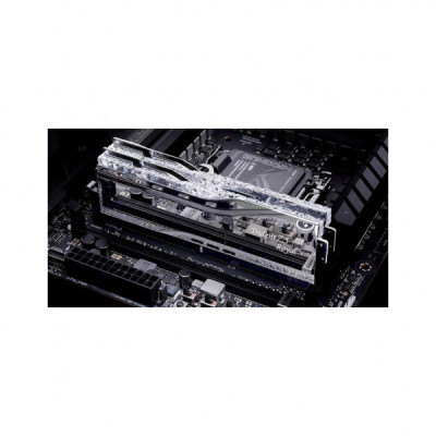 Модуль пам'яті для комп'ютера DDR5 64GB (2x32GB) 6400 MHz Trident Z5 Royal Silver G.Skill (F5-6400J3239G32GX2-TR5S)