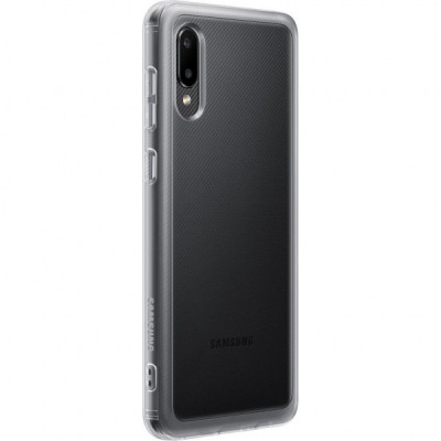 Чохол до мобільного телефона Samsung Soft Clear Cover Galaxy A02 (A022) Transparent (EF-QA022TTEGRU)