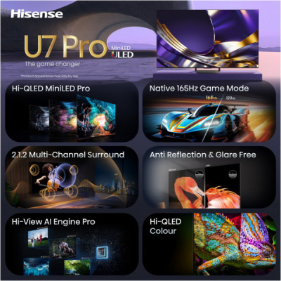 Телевізор Hisense 85U7S PRO Телевізор Hisense 85U7S PRO