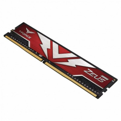 Модуль пам'яті для комп'ютера DDR4 16GB 3200 MHz T-Force Zeus Red Team (TTZD416G3200HC2001)