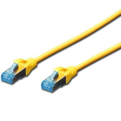 Патч-корд Digitus 5м, cat.5e, SF-UTP, AWG 26/7, yellow (DK-1531-050/Y)