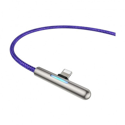 Дата кабель USB 3.1 AM to Lightning 1.0m CAL7C 1.5A 90 Purple Baseus (CAL7C-A05)