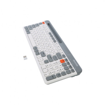 Клавіатура Maxxter KBW-02G-UA Wireless Grey (KBW-02G-UA)