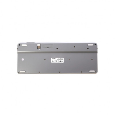 Клавіатура Maxxter KBW-02G-UA Wireless Grey (KBW-02G-UA)