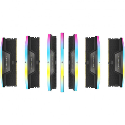 Модуль пам'яті для комп'ютера DDR5 32GB (2x16GB) 7200 MHz Vengeance RGB Corsair (CMH32GX5M2X7200C34)