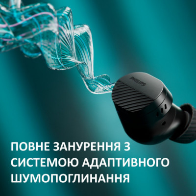 Навушники Philips TAT5000BK/00 Wireless Black (TAT5000BK/00)